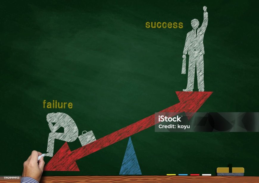 الفرق بين الناجحين وغير الناجحين